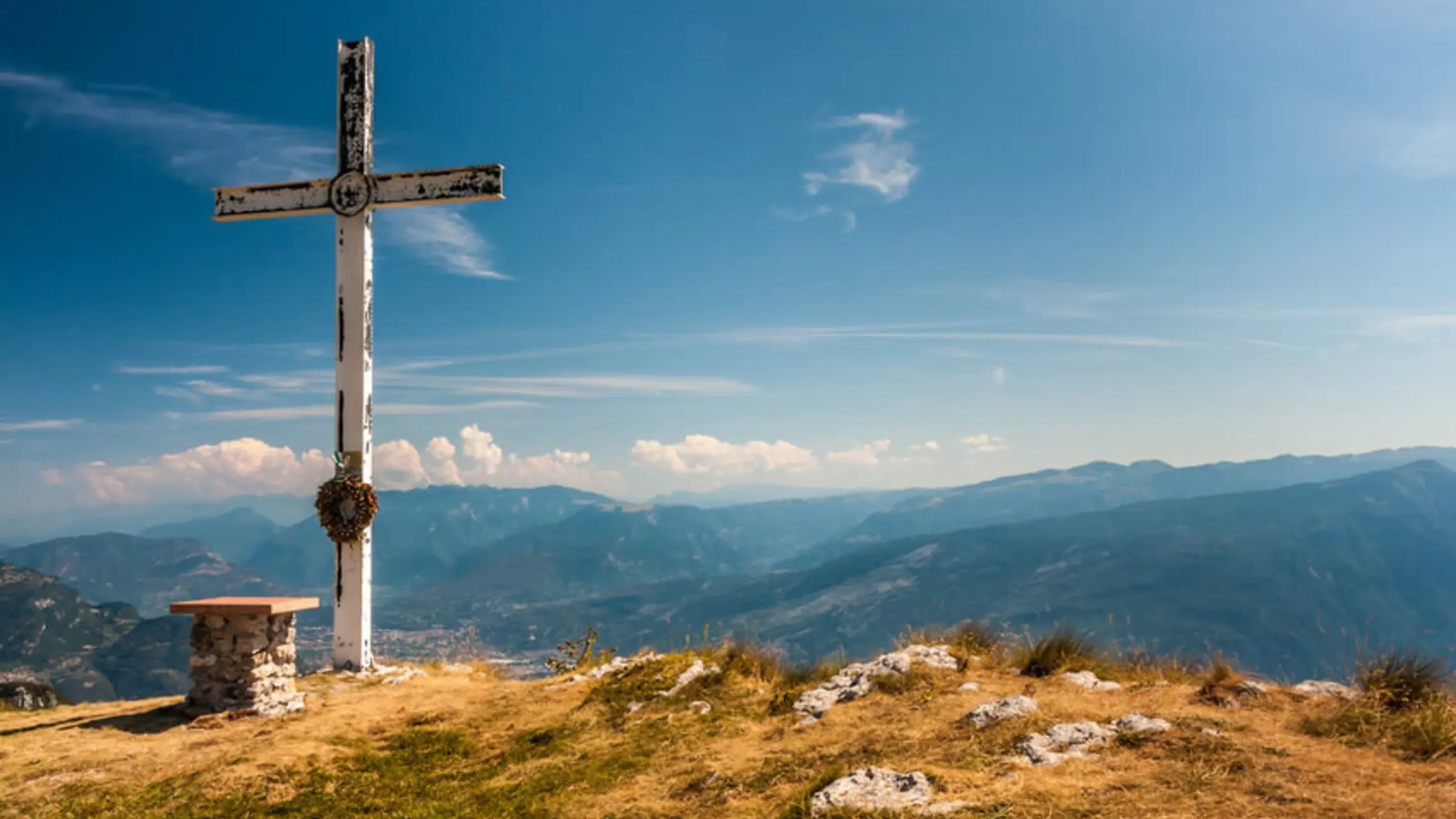 Cross On Mountain