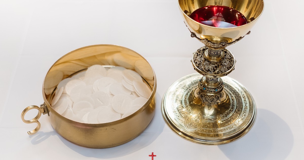 Bishop Barron's Eucharist. | St. Mary's Catholic Church